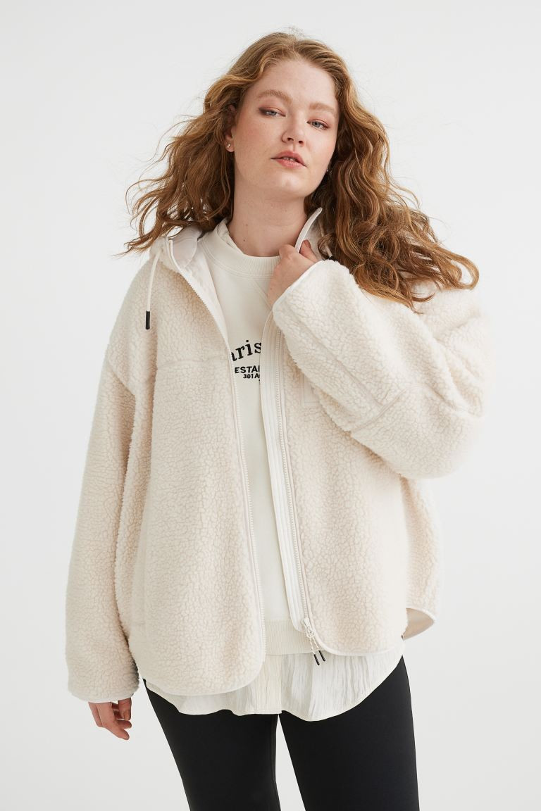 Jacke aus Teddyfleece | H&M (DE, AT, CH, NL, FI)