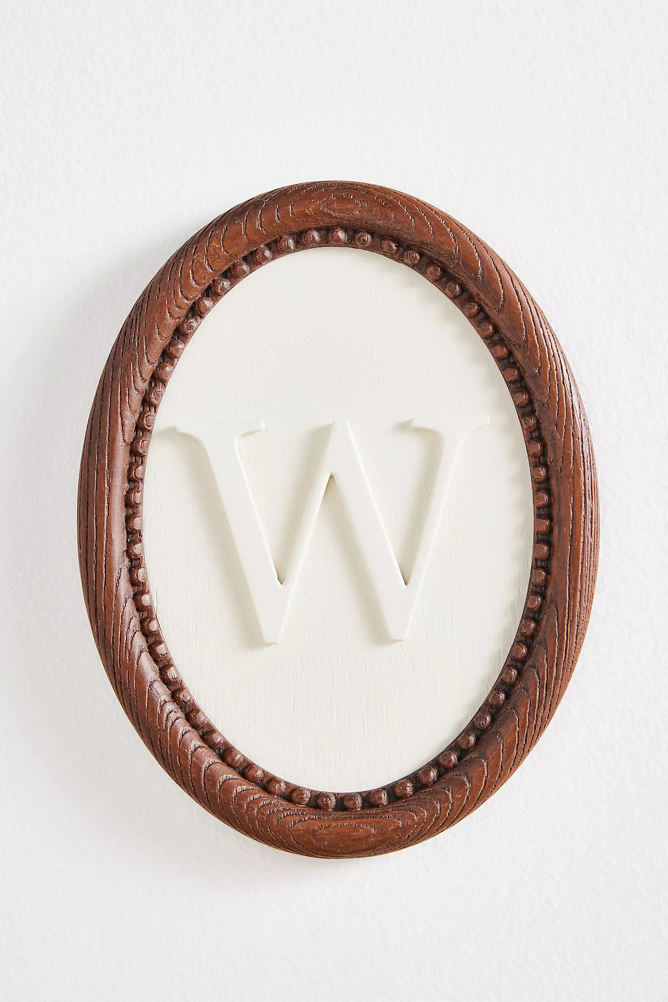 Emery Wood Monogram Gallery Wall Charm | Anthropologie (US)
