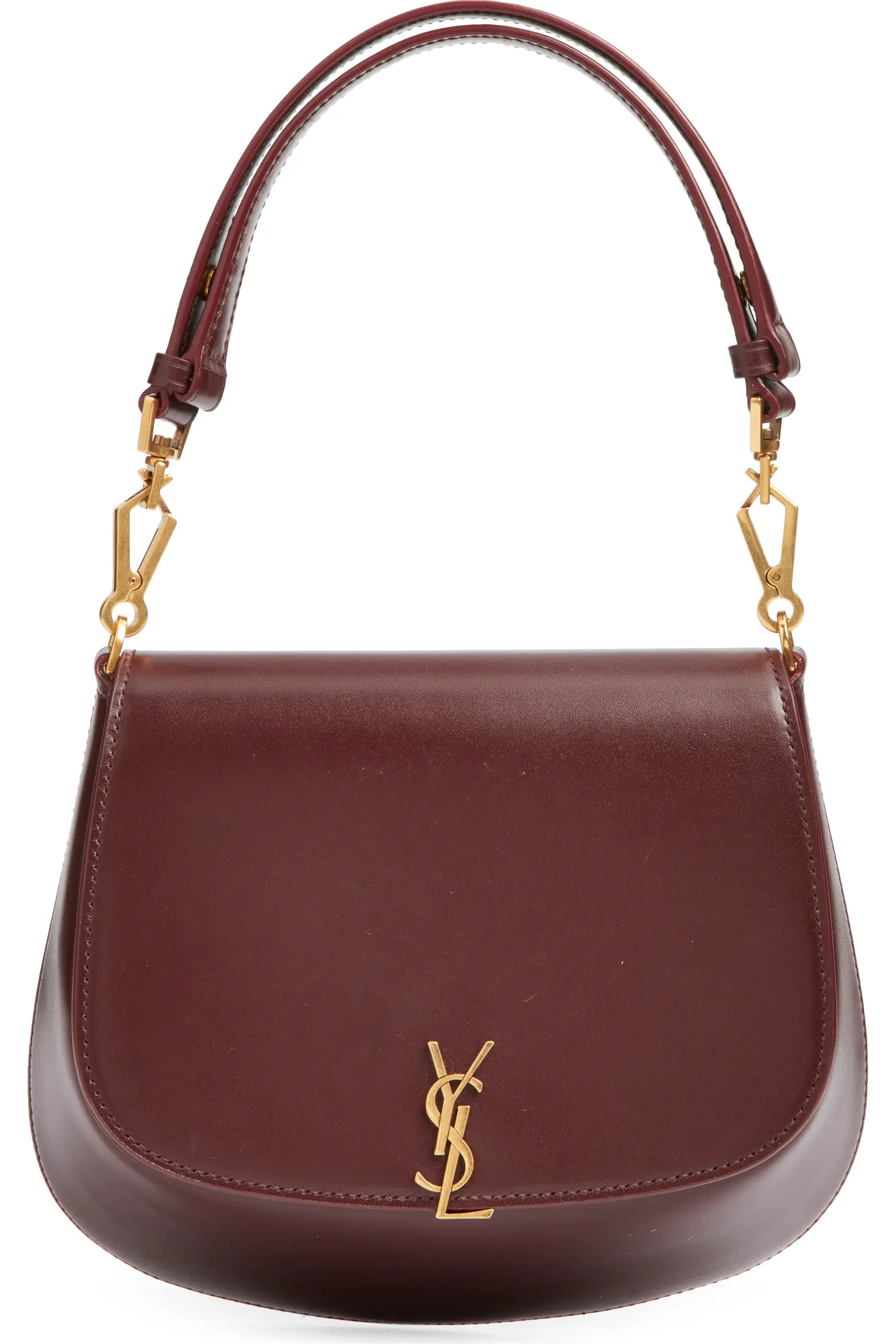 Saint Laurent Mini Voltaire Box Leather Top Handle Bag (Women) | Nordstrom | Nordstrom