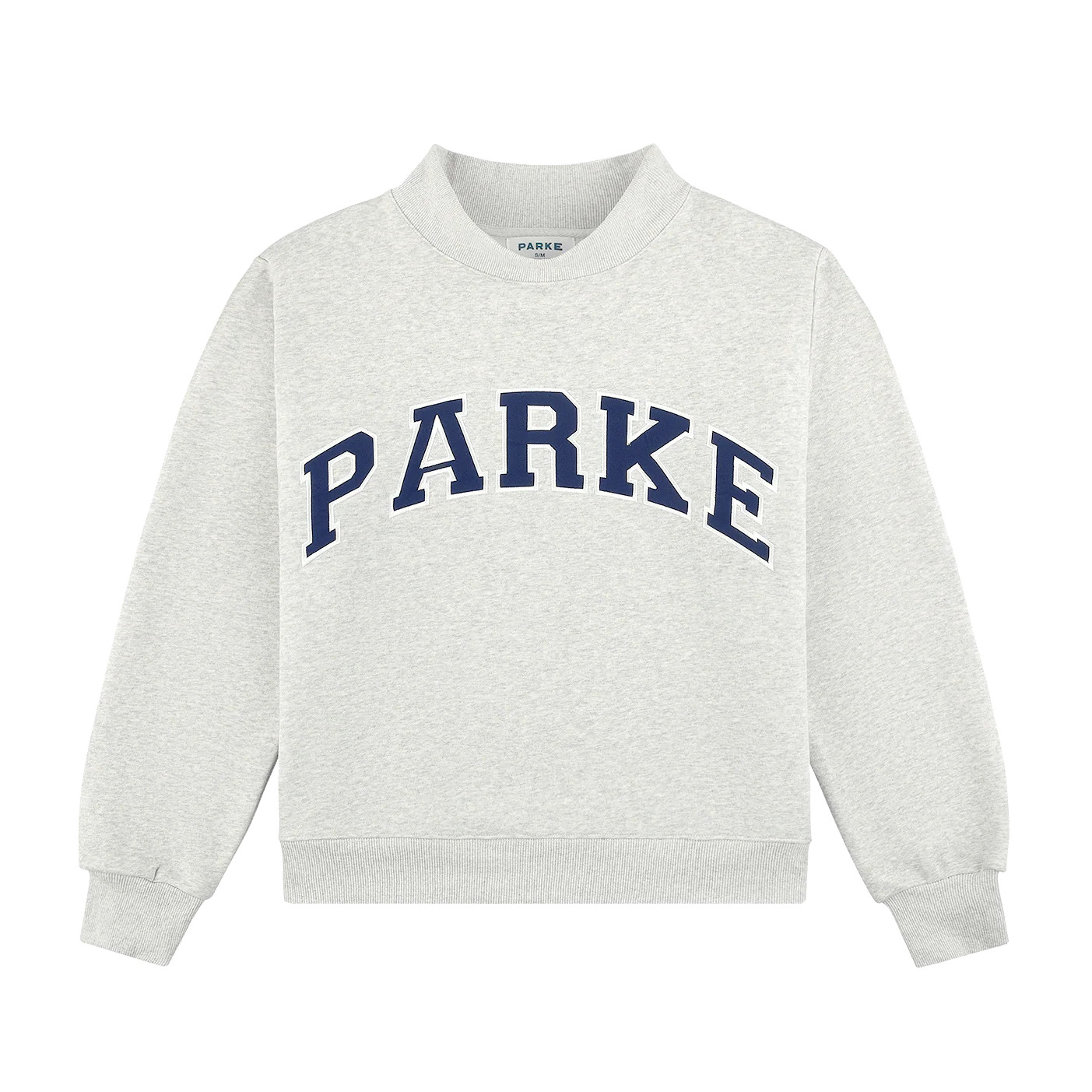 OG Varsity Mockneck - Classic Grey + Denim | Parke