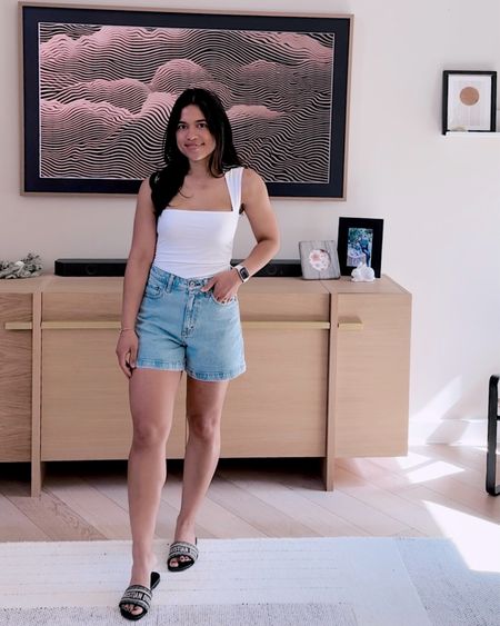 15% off my top and shorts from Abercrombie! So cute for summer! Top comes in a few colors, wearing small! Shorts come in different washes and runs TTS! Use code DRESSFEST for another 15% off! 


#LTKFindsUnder50 #LTKSaleAlert #LTKStyleTip