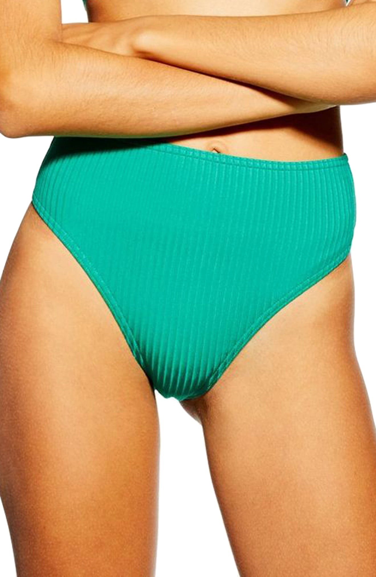 Ribbed High Waist Bikini Bottoms | Nordstrom