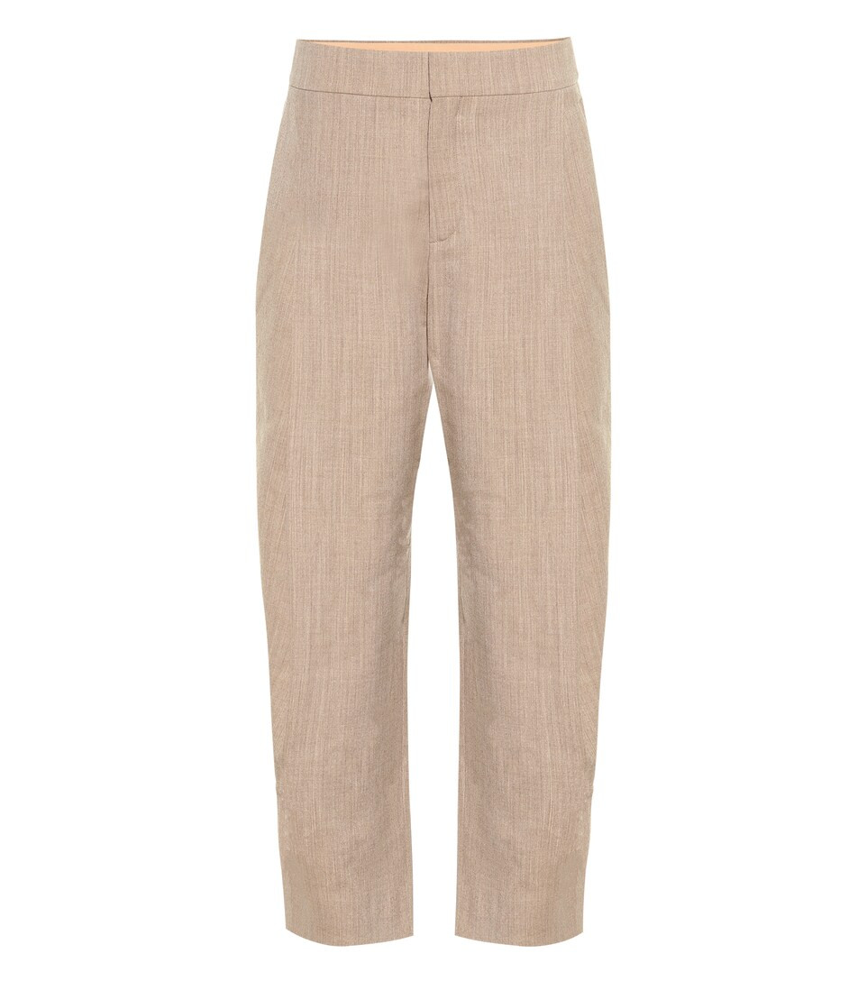 Cropped-Hose aus Wolle | Mytheresa (DACH)
