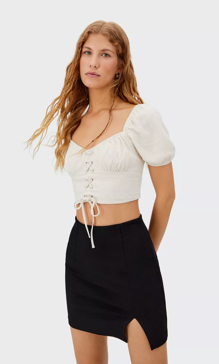 Knit mini skirt - Women's fashion curated on LTK