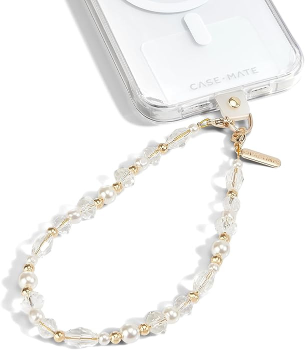 Case-Mate Beaded Phone Charm - Detachable Anti Theft Strap - Hands-Free iPhone Wrist Strap for Wo... | Amazon (US)