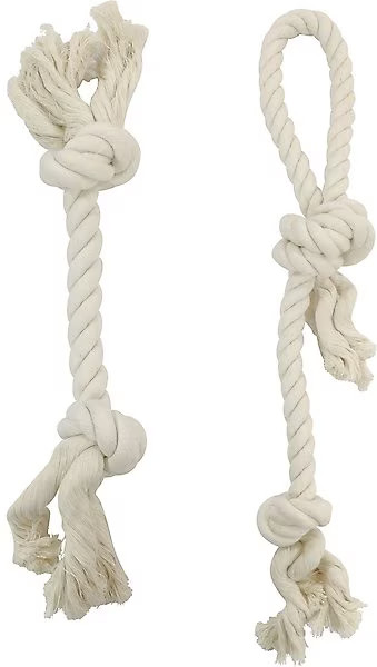FRISCO Double Knot Cotton Rope Dog Toy, Small/Medium,  2 count - Chewy.com | Chewy.com