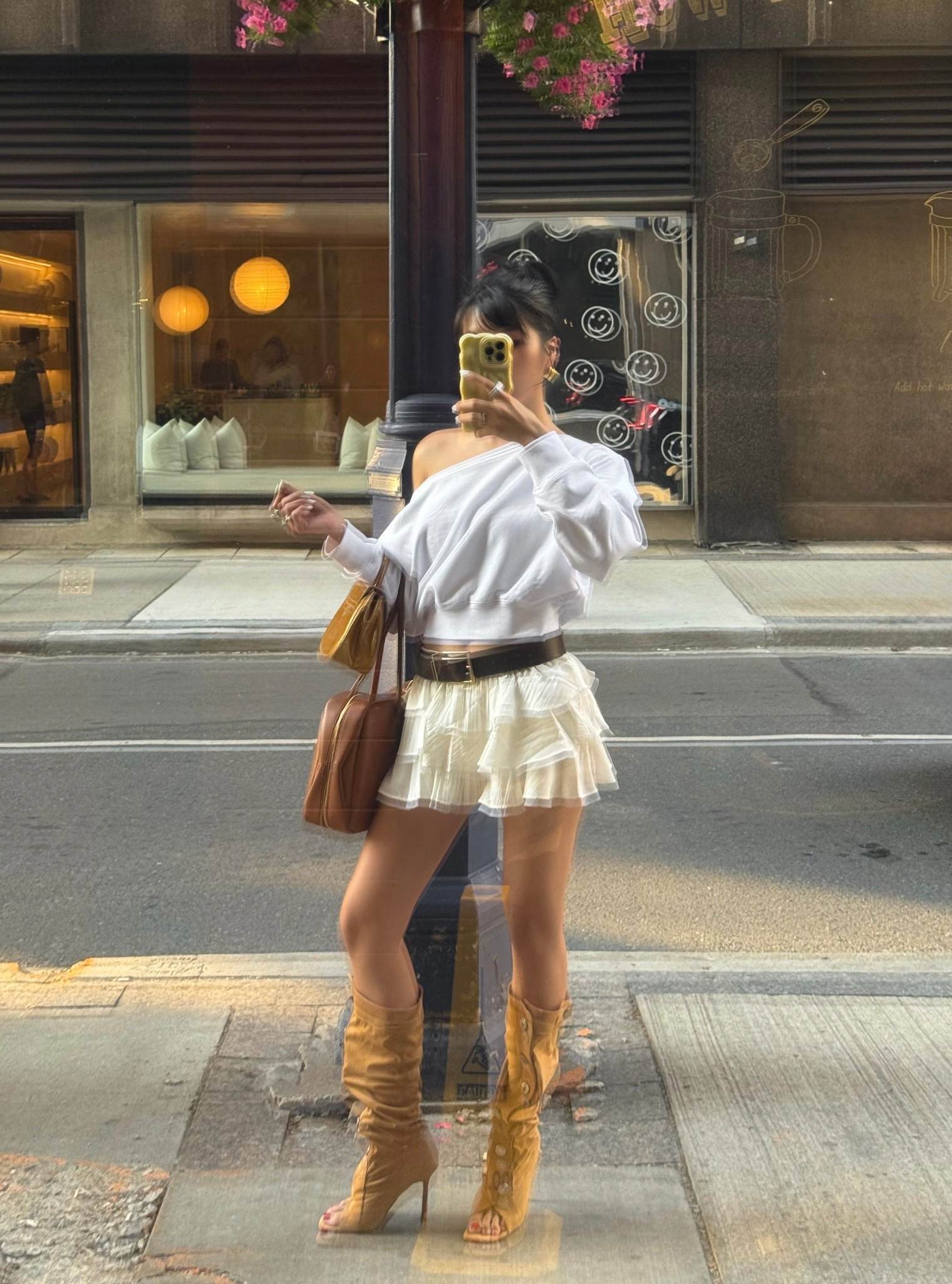 Oak and Fort TOP: size M SKIRT: size XS



#LTKFindsUnder100 #LTKShoeCrush #LTKStyleTip