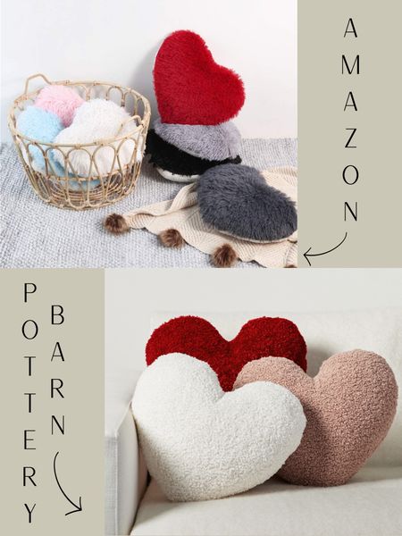 Amazon/Pottery Barn Valentine dupes 💘

#amazon #potterybarn #valentinesday #homedecor 

#LTKhome #LTKSeasonal