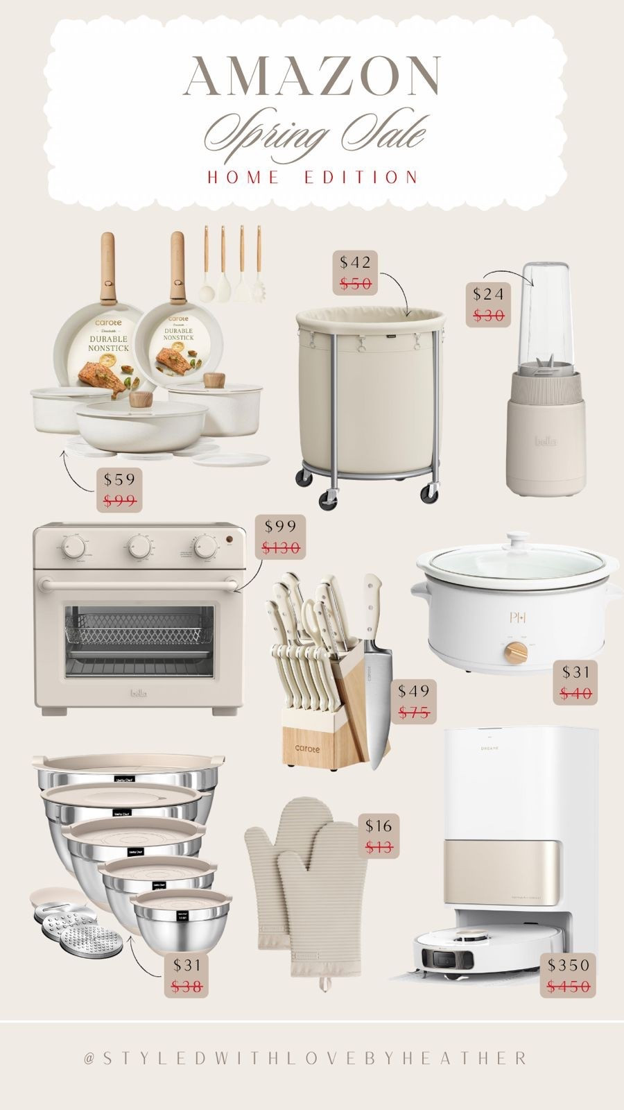 If you’ve been waiting for the Amazon Spring Sale… this is your sign 👀✨

So many of my go-to finds (and wishlist items) are finally on sale — and some of these deals won’t last long.

I picked out the best fashion + home pieces that are actually worth buying — nothing random, just things I’d genuinely recommend 🤍



#LTKSaleAlert #LTKU #LTKHome