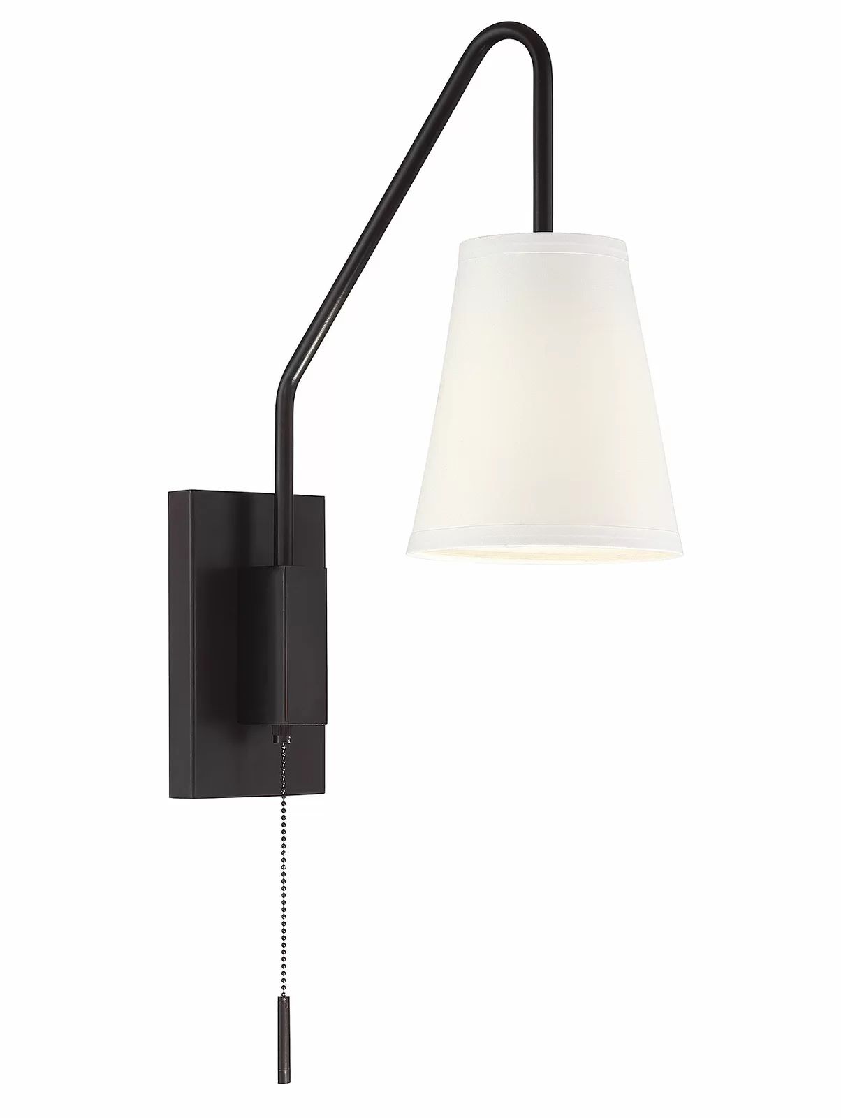 Bailee 1 - Light Dimmable Armed Sconce | Wayfair Professional