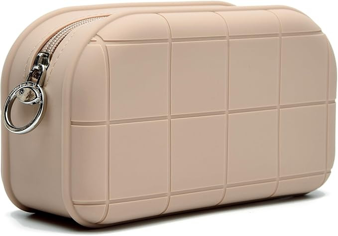 Silicone Makeup Bag Travel Cosmetic Bag Stuff Bag Makeup Pouch Cute Makeup Organizer Versatile Zi... | Amazon (US)