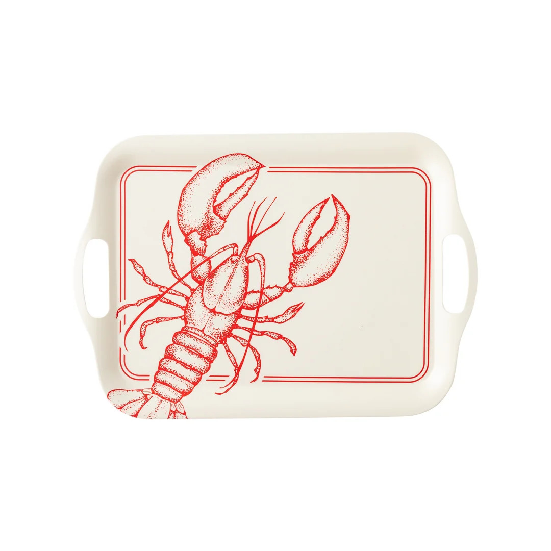 Lobster Reusable Bamboo Serving Tray | My Mind's Eye