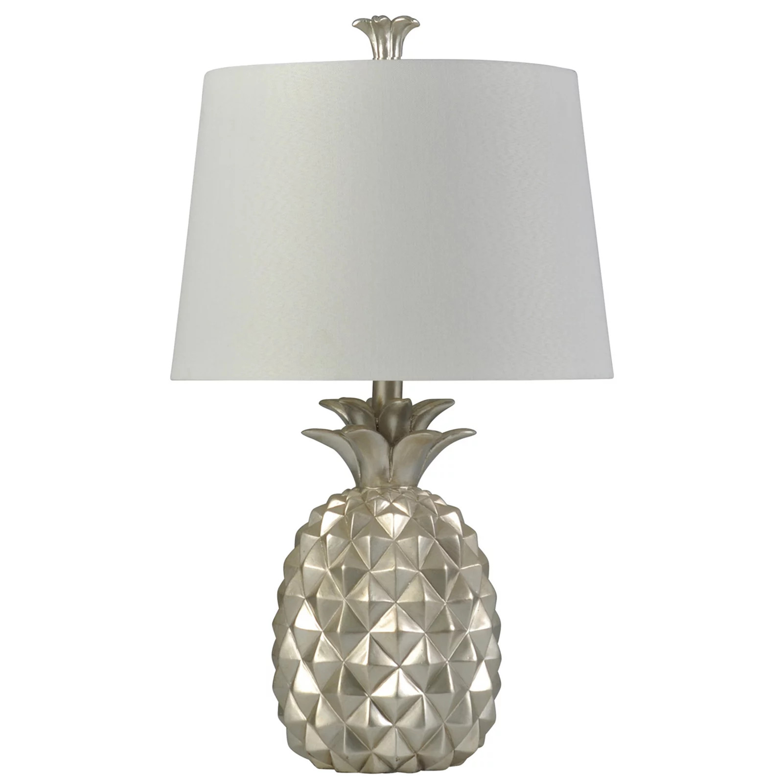 Pineapple Silver Finish Table Lamp, Grey | Kohl's