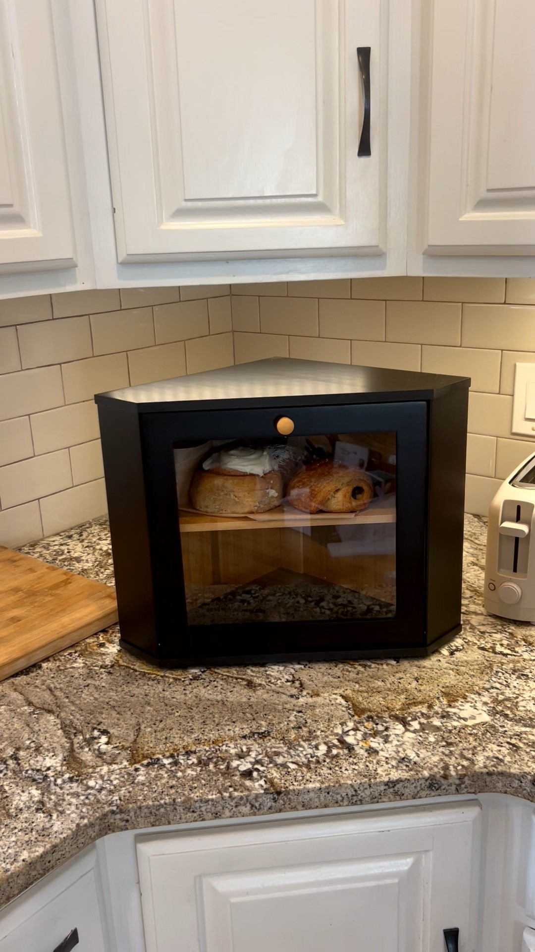 I love this bread box. Warning, though, you do have to put it together, but it is worth it because it fits perfectly in the corner of your kitchen.
Amazon kitchen. Amazon find. 

#LTKfoodie #LTKHome