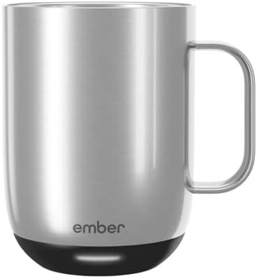 Ember Mug 2, 14 oz, Temperature Control Smart Mug, Stainless Steel | Amazon (US)