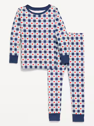 Printed Snug-Fit Pajama Set for Toddler & Baby | Old Navy (US)