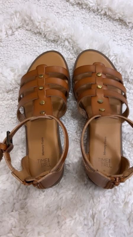 How cute are these gladiator sandals by the Time and Tru brand? Fit tts and very comfortable. Love these! #walmartfashion

#LTKSeasonal #LTKfindsunder50 #LTKshoecrush