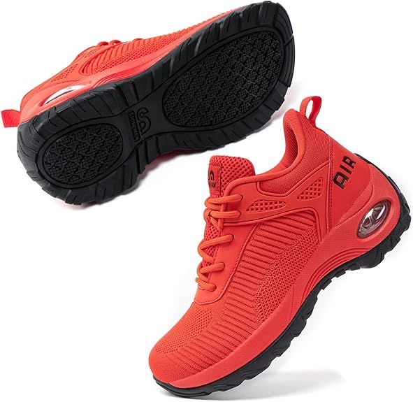 Slow Man Women's Air Athletic Running Shoes - Mesh Non Slip Athletic Tennis Walking Fashion Sneak... | Amazon (US)