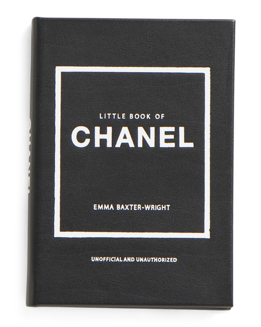 Little Book Of Chanel Leather Bound Book | TJ Maxx