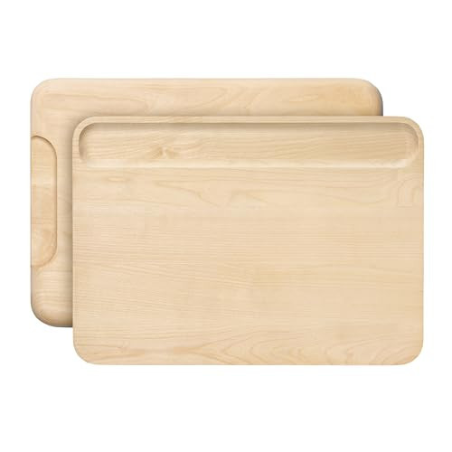 Caraway Cutting Board - Large (17 x 12”) - Double Sided Wood Cutting Board - Made From FSC-Certified Birch Wood - Food-Safe Mineral Oil & Wax Finish | Amazon (US)