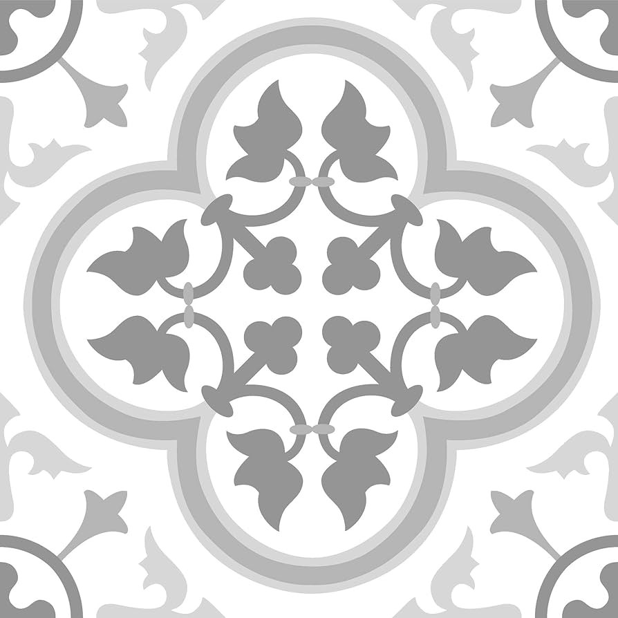 FloorPops FP2953 Remy Peel & Stick Floor Tiles, Grey | Amazon (US)