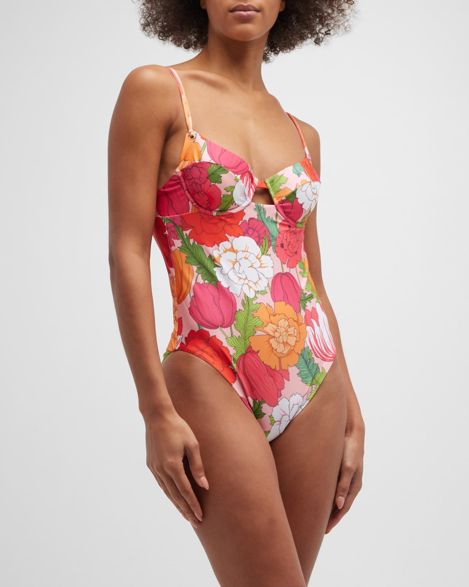 Sunny Underwire One-Piece Swimsuit | Neiman Marcus