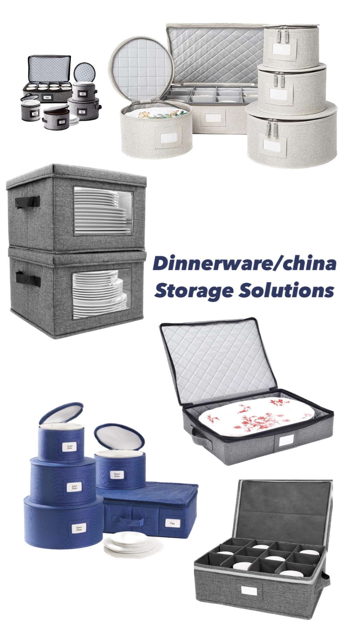 The most prettiest solutions to store/move your precious dinnerware /china collection. #storagesolutions #organizedhome 

#LTKhome