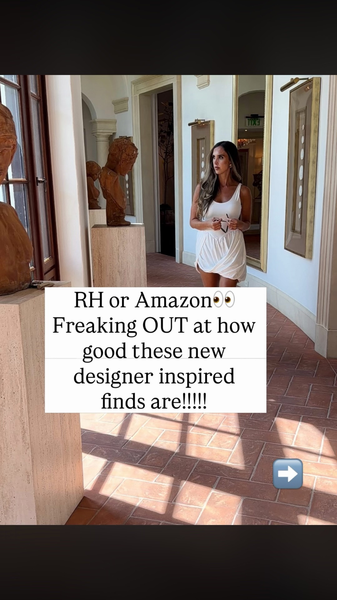 RH or Amazon!?! Freaking out at how good these new designer inspired finds are!!