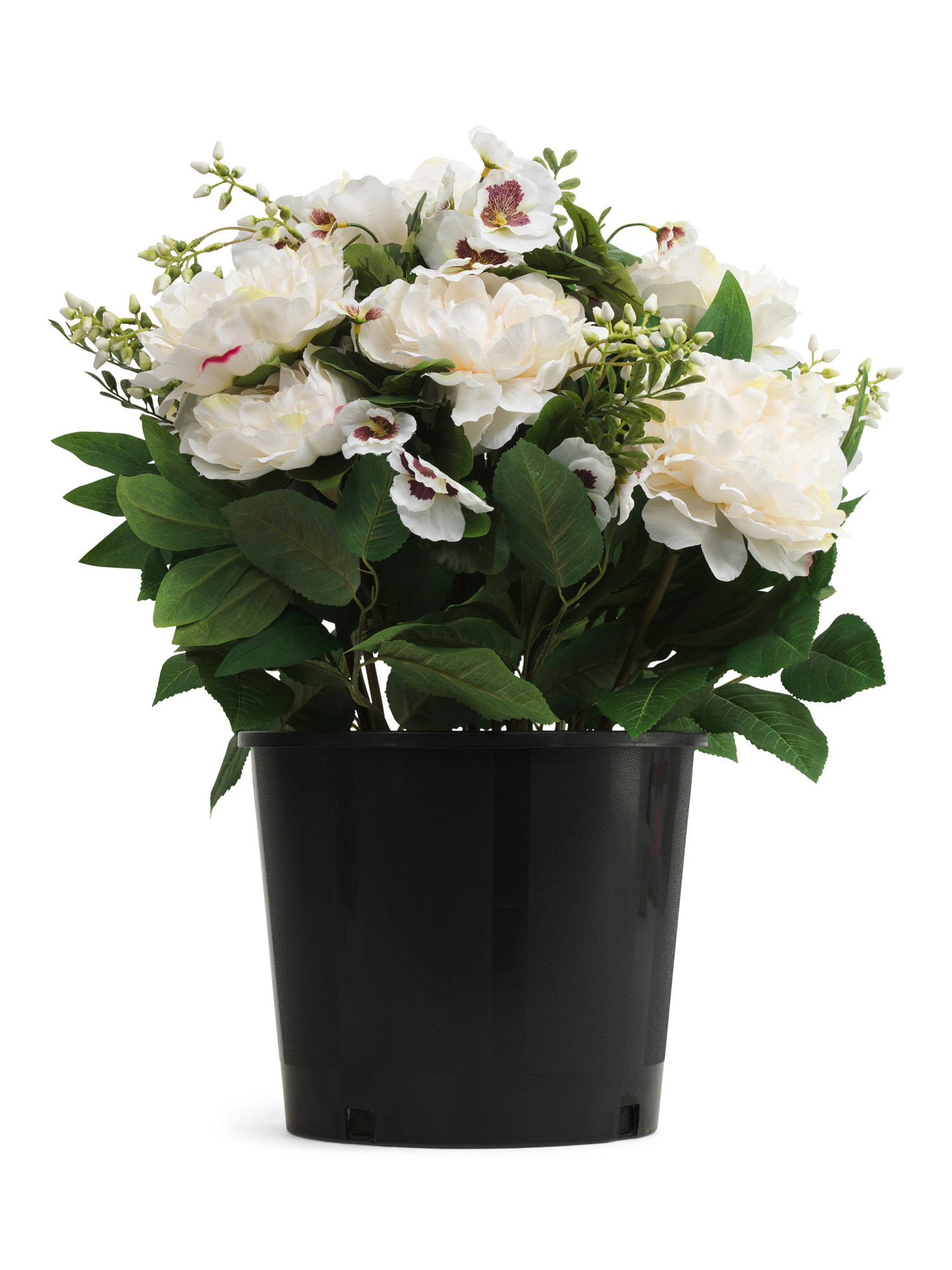 23in Outdoor Safe Faux Peony Drop-in Arrangement | TJ Maxx