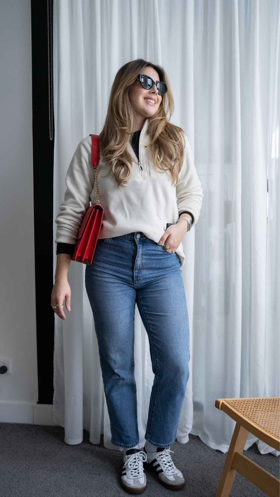 Handbag is Alice by @paulinagutierrezleathergoods
Wearing jeans in size AU 11 and jacket in size S 

#LTKautumn