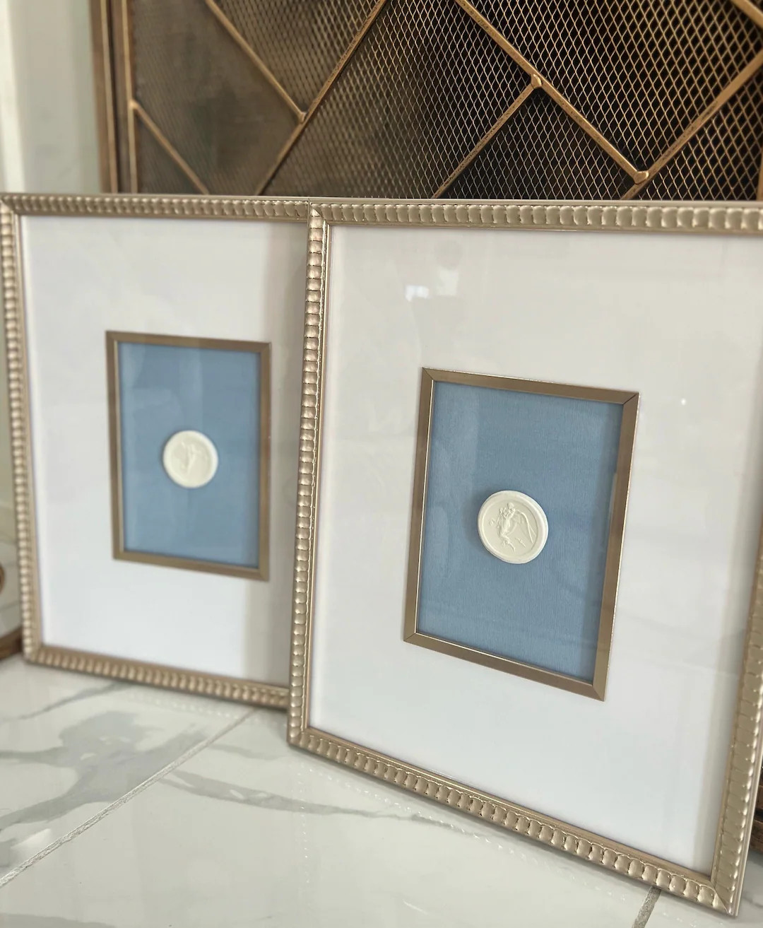 Framed Intaglio Art - Etsy | Etsy (US)