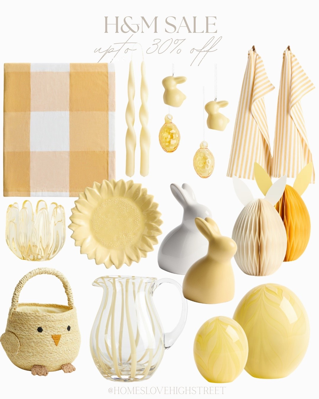 Spring decor refresh on a budget 🌼 up to 30% off at H&M 

#easterdecor #easterinspo #springvibes #bunnydecor #easterhome #seasonaldecor #springaesthetic #pasteldecor #springrefresh #easterstyle

#LTKsale #LTKhome #LTKuk