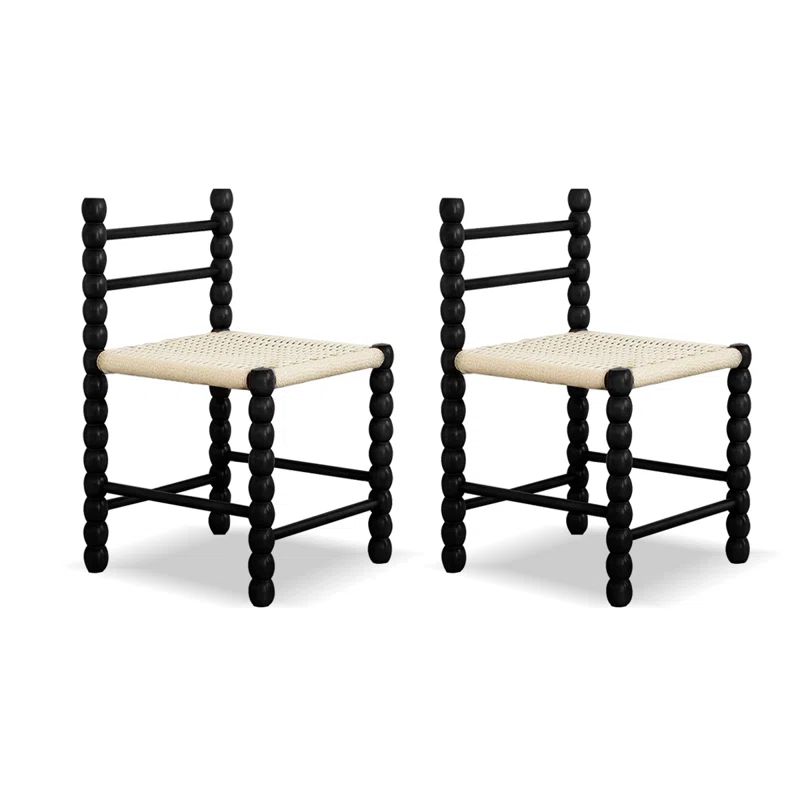 Onic Solid Wood Side Chair (Set of 2) | Wayfair North America
