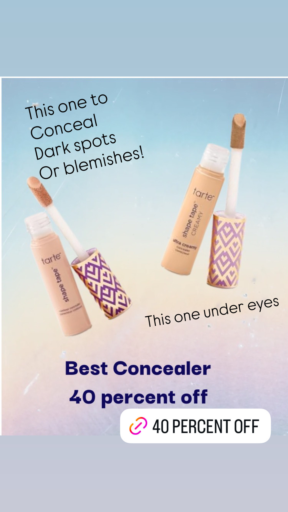 My go-to concealer is 40 percent off! 

#LTKBeauty #LTKselfcare #LTKSaleAlert