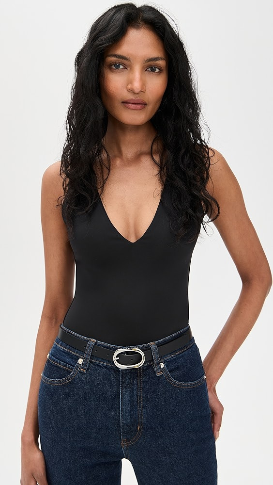 Scuba Deep V Thong Bodysuit | Shopbop