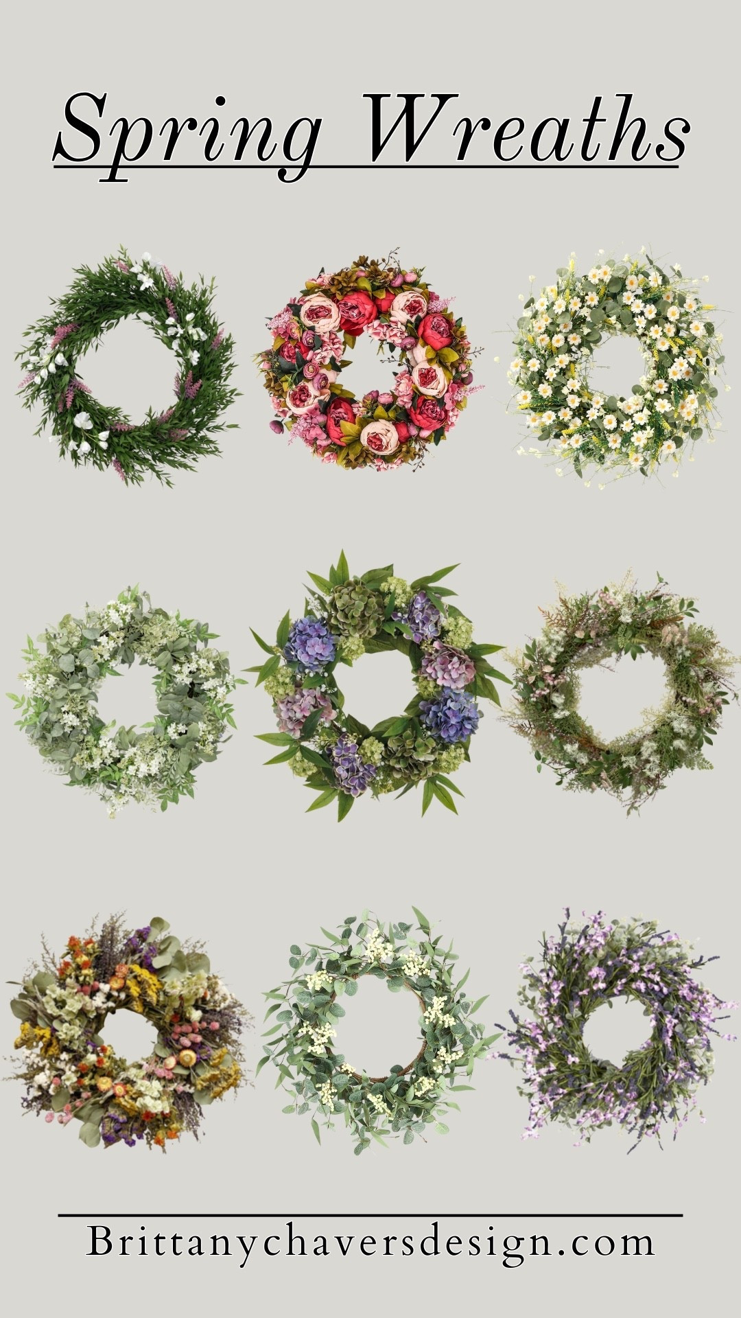 Spring Wreaths in all price options!! 

#LTKHome #LTKSeasonal