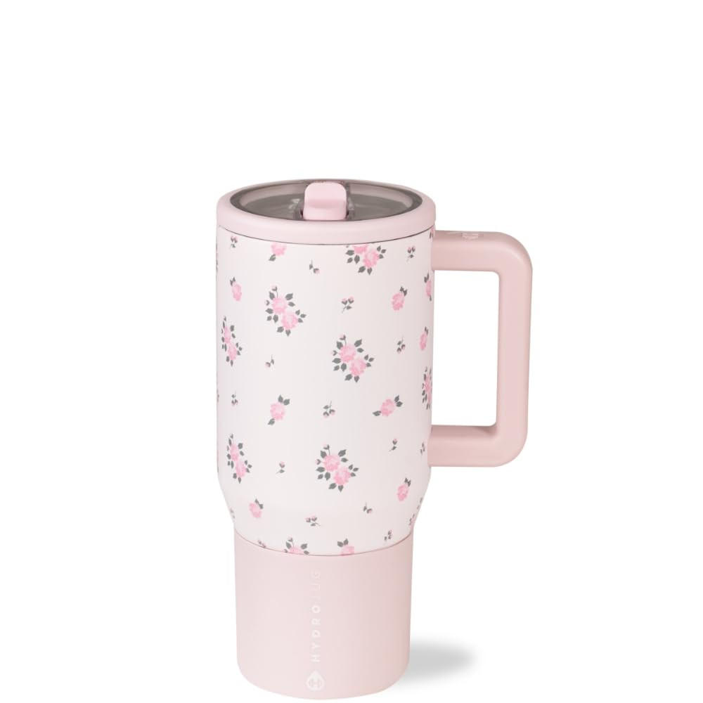 HydroJug Traveler - 20 oz Water Bottle with Handle & Flip Straw - Fits in Cup Holder, Leak Resist... | Amazon (US)