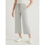 Scoop Women's and Women's Plus Ultimate ScubaKnit Cropped Sweatpants, Sizes XS-4X | Walmart (US)