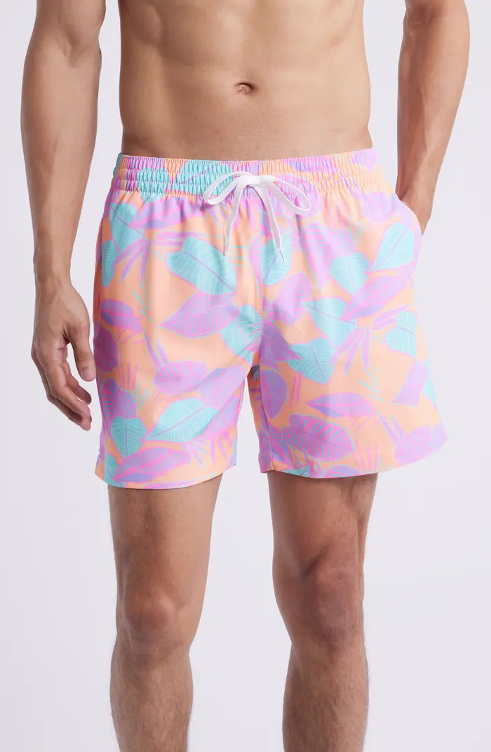 Chubbies The Posh Palms 5.5-Inch Swim Trunks | Nordstrom | Nordstrom