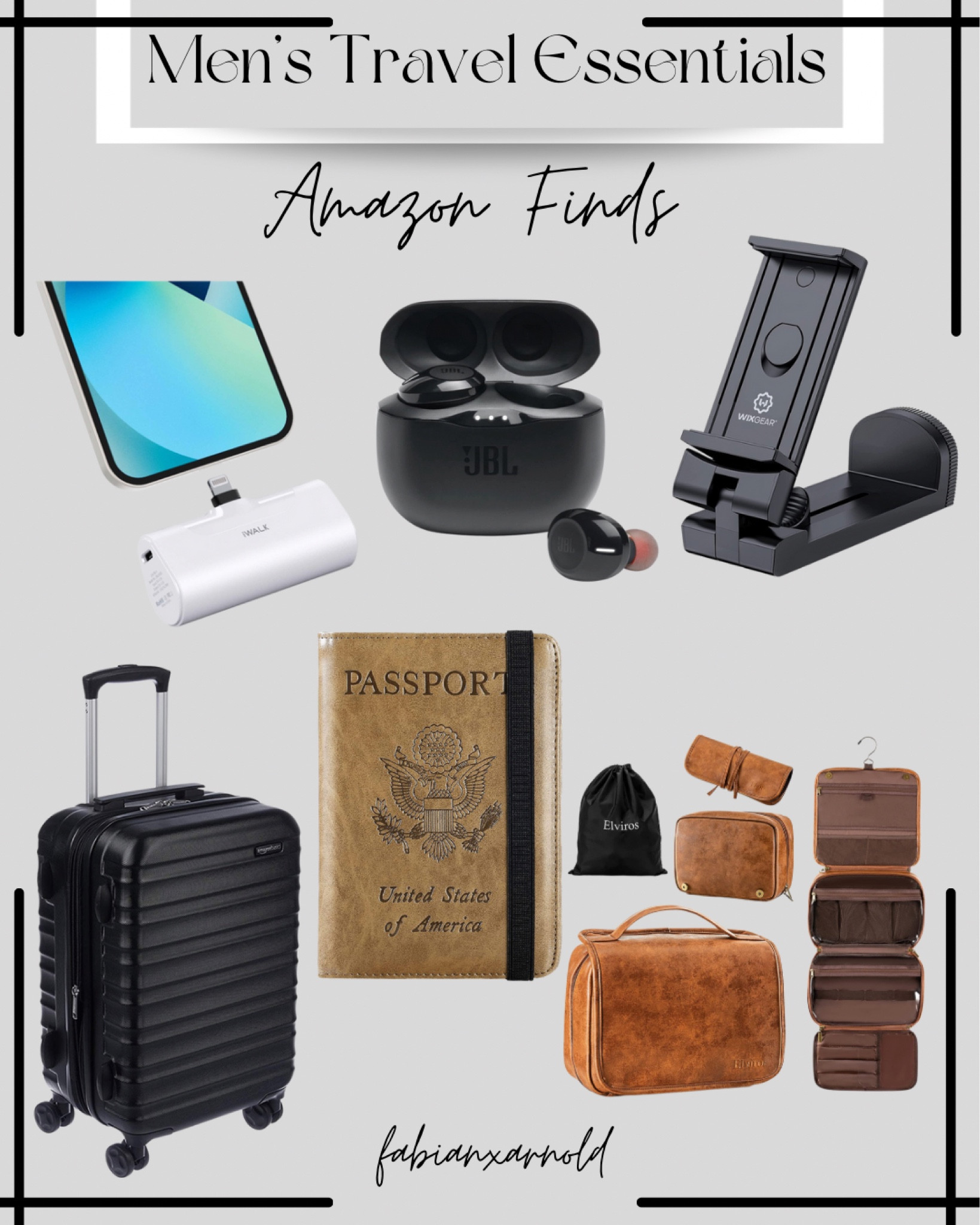 Amazon • Travel Essentials • Prime Day • Sale • Travel • Men’s • Accessories 
#LTKmens #LTKfindsunder50

#LTKtravel #LTKsalealert #LTKxPrime