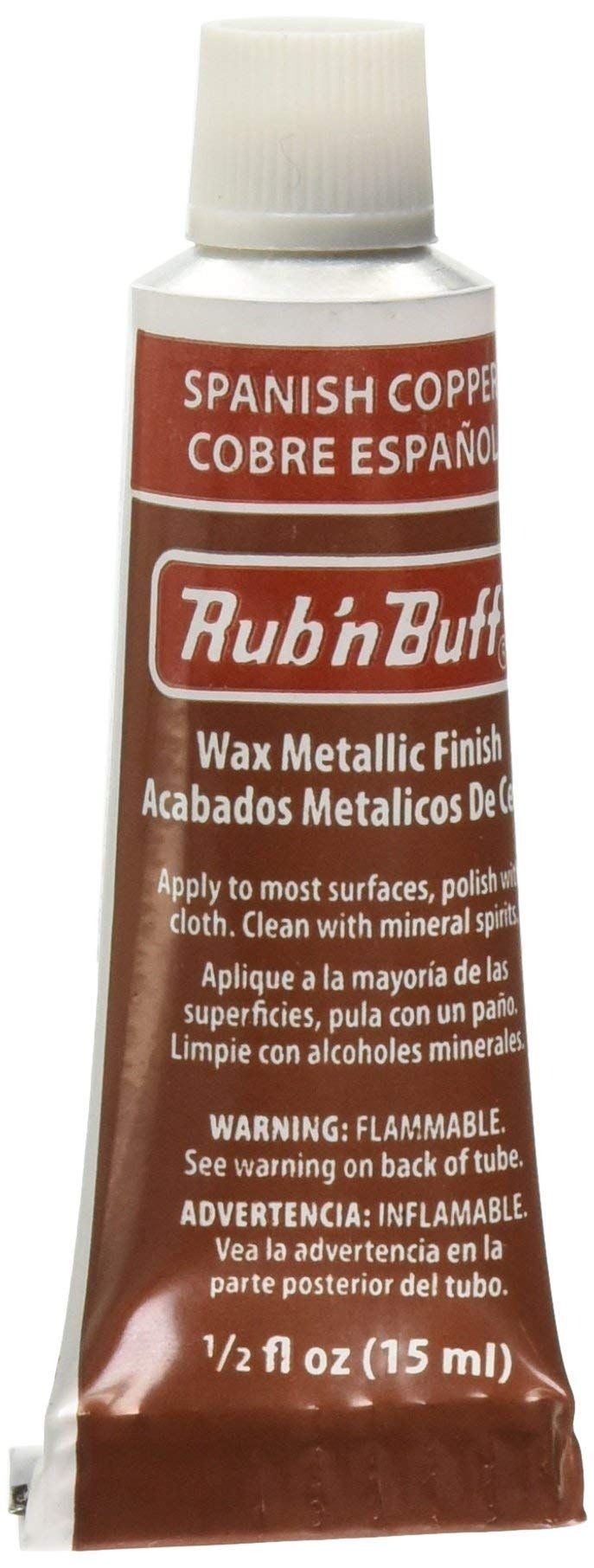 AMACO 76368H Rub 'n Buff Wax Metallic Finish, Spanish Copper, 0.5-Fluid Ounce | Amazon (US)