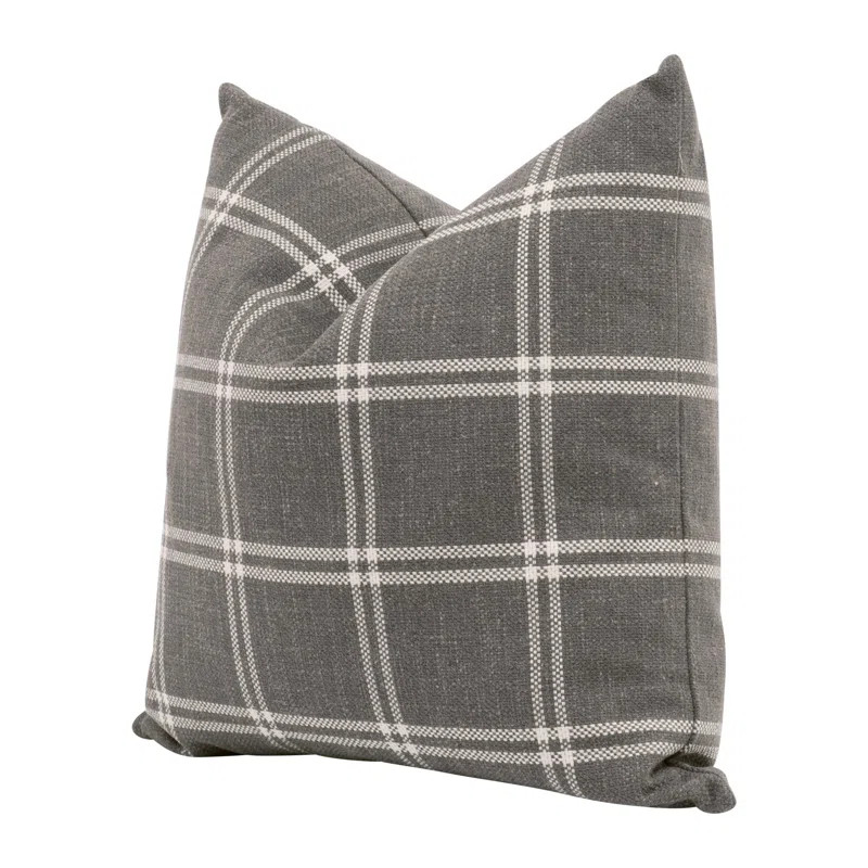 Tanar Plaid Polyester Throw Pillow | Wayfair North America