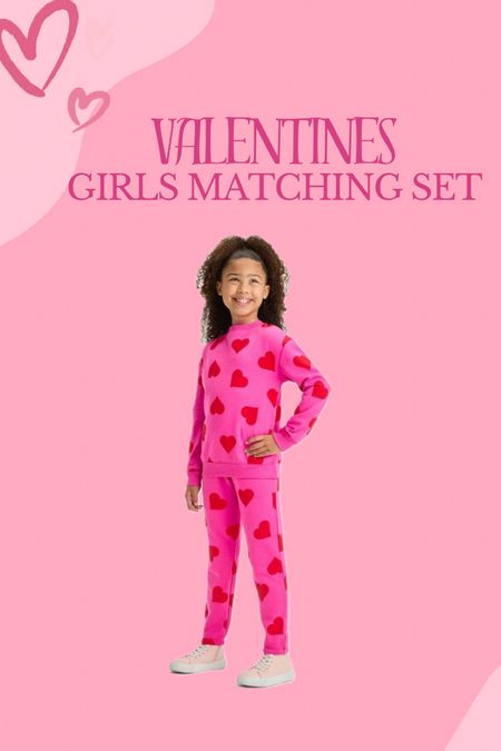 Girls matching set #valentines #girlsoutfit

#LTKSeasonal #LTKkids