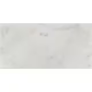Carrara White 3 in. x 6 in. Honed Floor and Wall Marble Tile (1 sq. ft./case) | The Home Depot