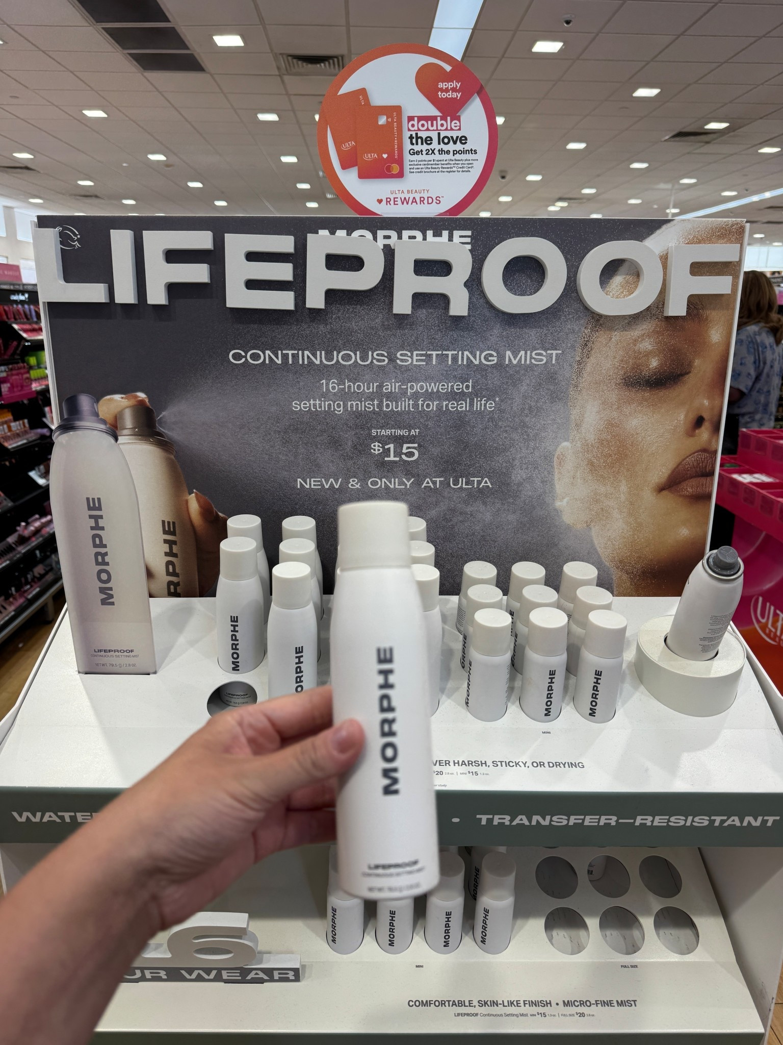 Make up setting spray 💯 morphe lifeproof

#LTKselfcare #LTKgrwm #LTKBeauty