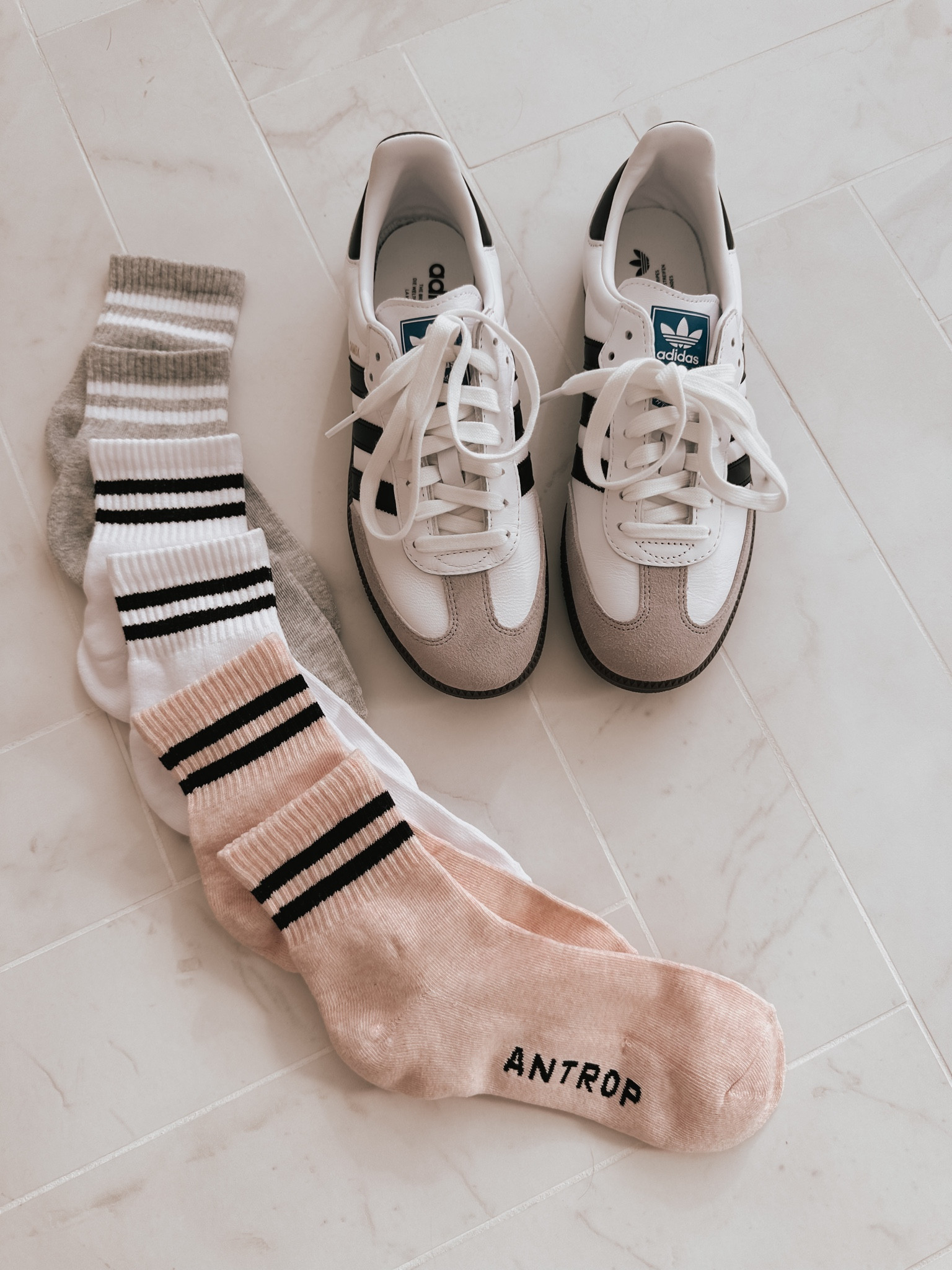 Cute socks to wear with Adidas Sambas 

#LTKshoecrush