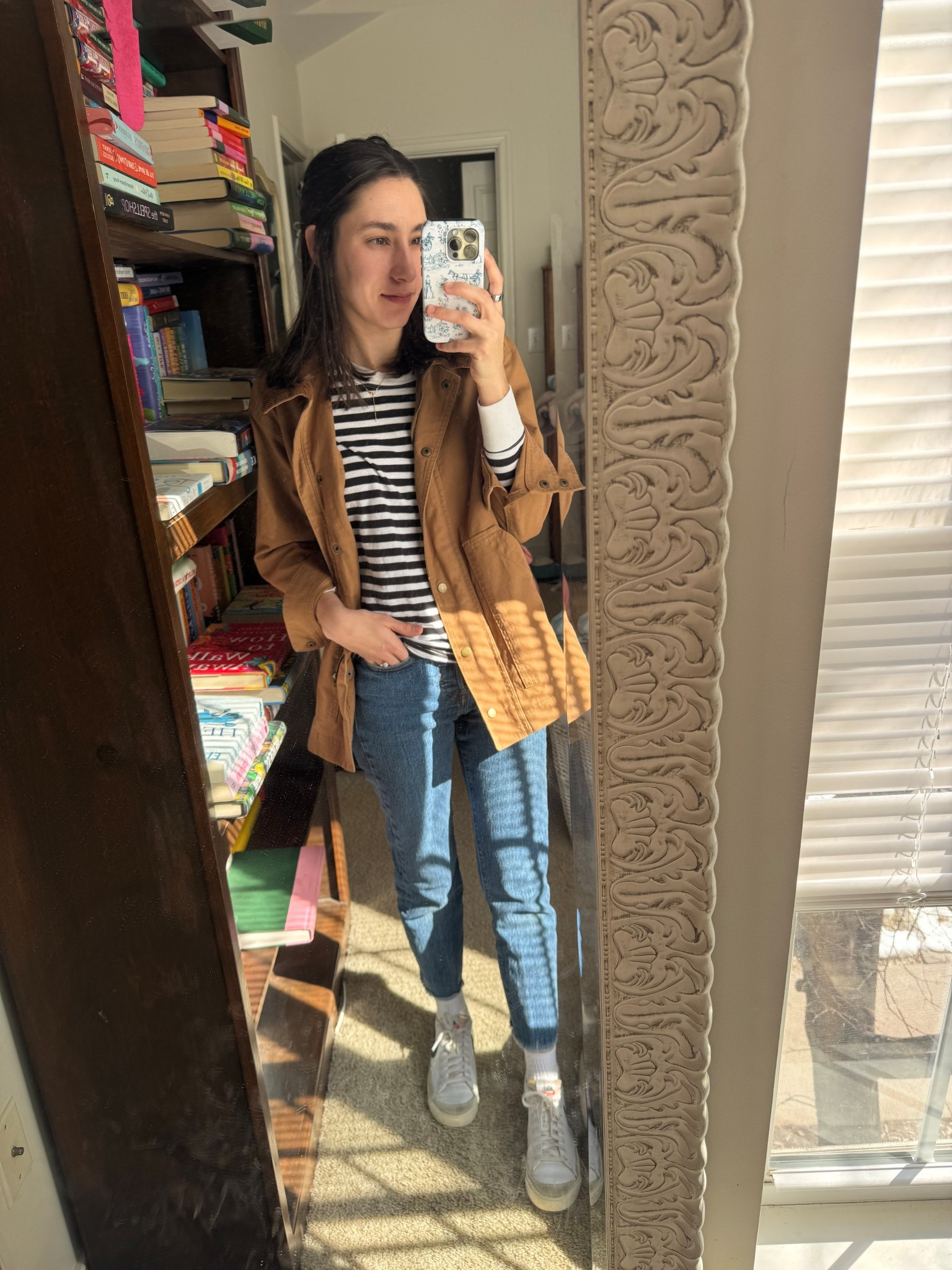 When it’s finally warm enough to not wear a puffer jacket  

#LTKdayinmylife #LTKootd