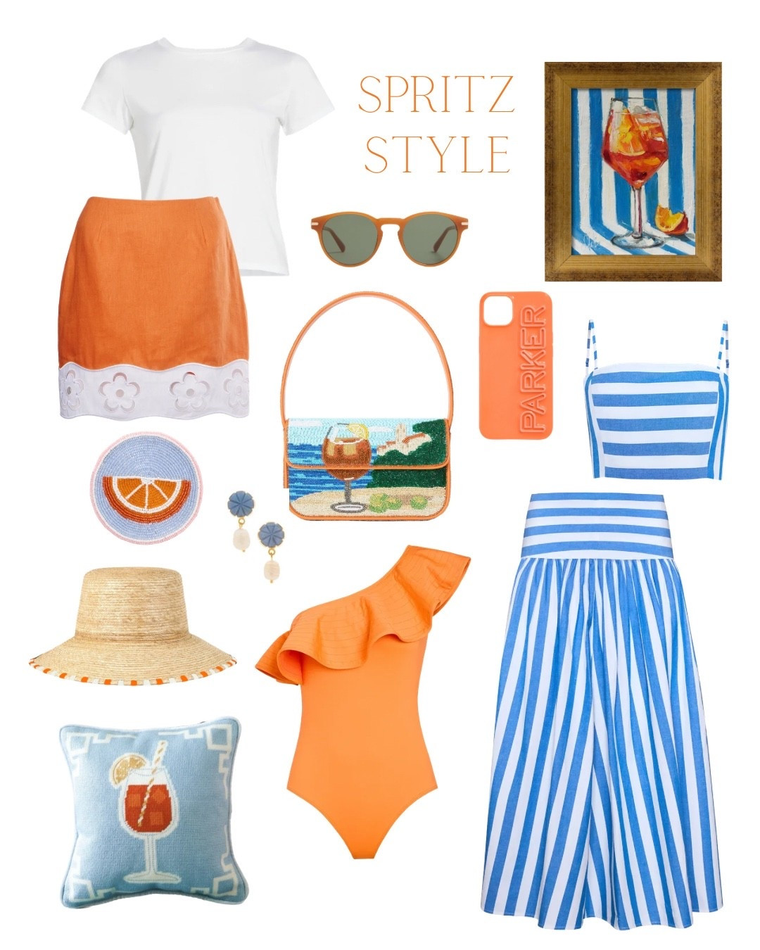 Spritz style what to wear summer style Europe Italy resort beach wear

#LTKootd #LTKgrwm #LTKfitnessgoals