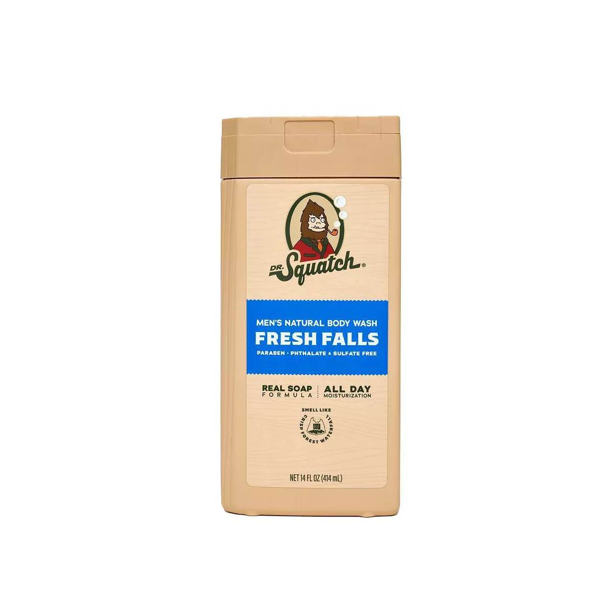 DR. SQUATCH Men's Non-Exfoliating Body Wash - Fresh Falls - 14 fl oz | Target