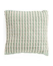 20x20 Trina Indoor And Outdoor Woven Pillow | Throw Pillows | Marshalls | Marshalls